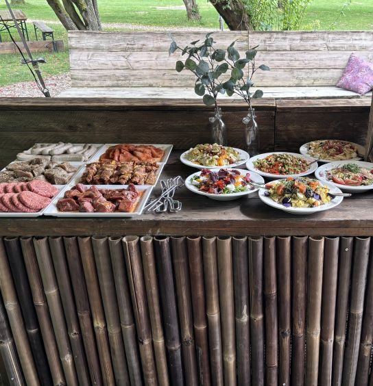 barbecue catering opgezet