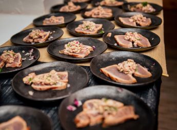 Bites buffet met Kerst