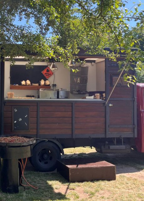 Foodtruck tijdens een event